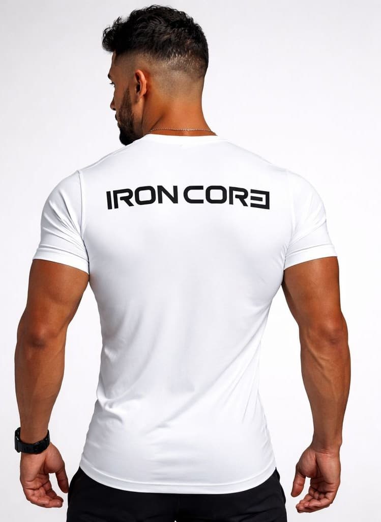 White Body Fit T-Shirt alternate view